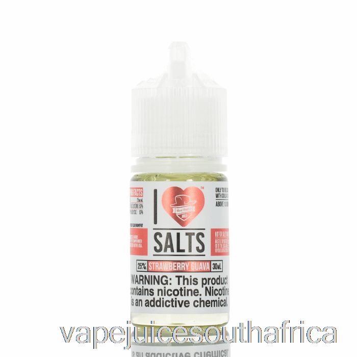 Vape Juice South Africa Strawberry Guava - I Love Salts - 30Ml 50Mg